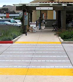 ramped walkway